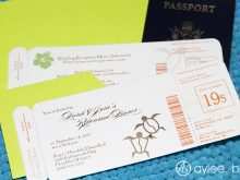 30 Best Diy Passport Wedding Invitation Template in Photoshop by Diy Passport Wedding Invitation Template