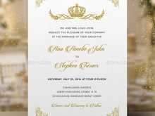30 Creative Royal Wedding Invitation Template PSD File for Royal Wedding Invitation Template