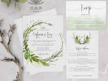 30 Customize Our Free Wedding Invitation Designs Green Download with Wedding Invitation Designs Green