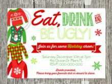 30 Printable Ugly Sweater Party Invitation Template Free For Free with Ugly Sweater Party Invitation Template Free