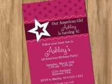 30 The Best American Girl Party Invitation Template Free in Photoshop by American Girl Party Invitation Template Free