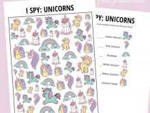 30 The Best Free Printable Unicorn Games in Word by Free Printable Unicorn Games
