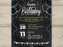 31 Create Birthday Invitation Template Illustrator in Word with Birthday Invitation Template Illustrator