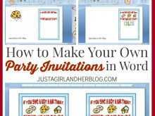 Microsoft Word Party Invitation Template