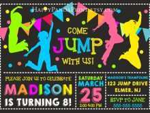 31 Creating Jump Birthday Invitation Template Templates for Jump Birthday Invitation Template