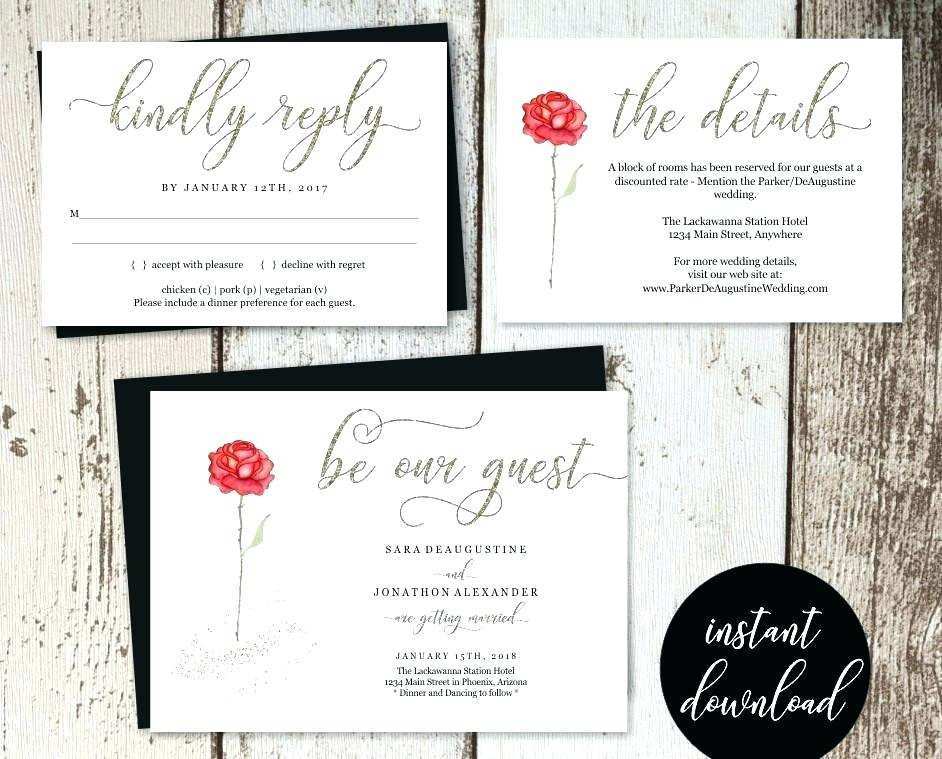 31 Customize Our Free Beauty And The Beast Wedding Invitation Template Free Templates by Beauty And The Beast Wedding Invitation Template Free