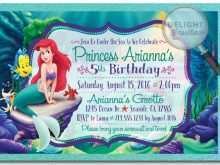 31 Customize Our Free Little Mermaid Birthday Invitation Template Free for Ms Word for Little Mermaid Birthday Invitation Template Free