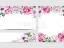 Blank Template For Wedding Invitation