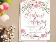 31 Free Pastel Wedding Invitation Template For Free with Pastel Wedding Invitation Template