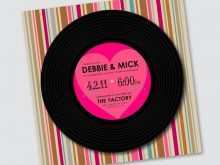 31 How To Create Vinyl Record Wedding Invitation Template For Free by Vinyl Record Wedding Invitation Template