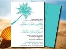 31 The Best Beach Wedding Invitation Template PSD File by Beach Wedding Invitation Template