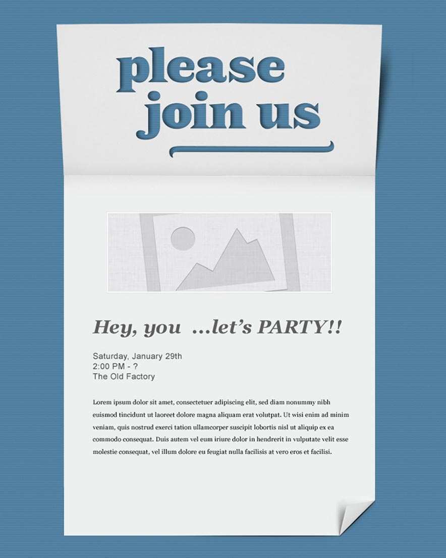 31 The Best Email Party Invitation Template Photo for Email Party Invitation Template