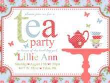 31 Visiting Tea Party Invitation Template Word PSD File with Tea Party Invitation Template Word