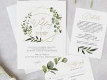 31 Visiting Wedding Invitation Template Gold in Word for Wedding Invitation Template Gold