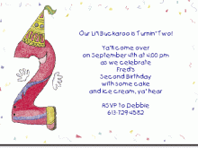 32 Adding 2 Year Old Birthday Invitation Template Layouts with 2 Year Old Birthday Invitation Template