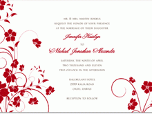 32 Adding Wedding Invitation Template Red Maker with Wedding Invitation Template Red