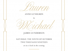 Invitation Card Name Format