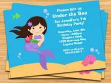 32 Create Under The Sea Birthday Party Invitation Template Templates for Under The Sea Birthday Party Invitation Template