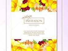 32 Creative Flower Invitation Template Vector Download for Flower Invitation Template Vector