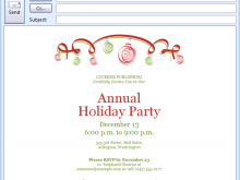 32 Creative Holiday Party Invitation Template Email Layouts for Holiday Party Invitation Template Email