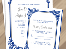 32 Free Printable Royal Wedding Invitation Template Free for Ms Word with Royal Wedding Invitation Template Free