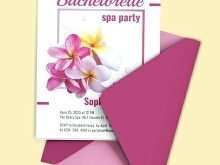 32 Free Spa Party Invitation Template For Free with Spa Party Invitation Template