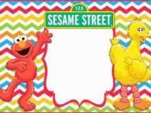 32 Report Sesame Street 1St Birthday Invitation Template Formating for Sesame Street 1St Birthday Invitation Template