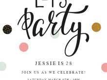 Birthday Invitation Template Free