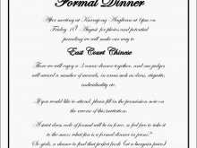 Sample Party Invitation Letter Template