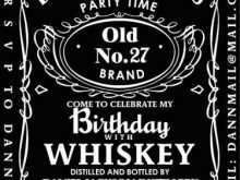 32 Visiting Jack Daniels Party Invitation Template Free Templates for Jack Daniels Party Invitation Template Free
