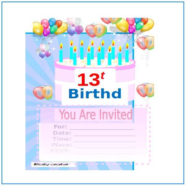 33 Create Birthday Invitation Template Word in Word by Birthday Invitation Template Word