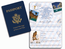 33 Creating Passport Wedding Invitation Template Layouts with Passport Wedding Invitation Template