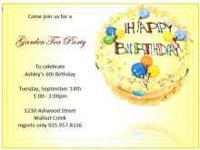 33 Creative Editable Birthday Invitation Template Photo with Editable Birthday Invitation Template