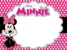 33 Customize Minnie Mouse Party Invitation Template in Word for Minnie Mouse Party Invitation Template