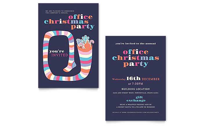 33 Customize Office Christmas Party Invitation Template PSD File by Office Christmas Party Invitation Template