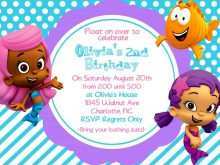33 Customize Our Free Bubble Guppies Blank Invitation Template PSD File for Bubble Guppies Blank Invitation Template