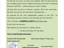 33 How To Create Example Invitation Card Farewell Party Formating with Example Invitation Card Farewell Party