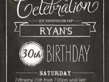 33 Online Invitation Card 30Th Birthday Example With Stunning Design for Invitation Card 30Th Birthday Example