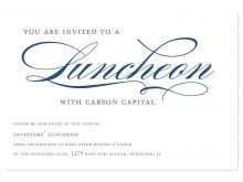 34 Format Formal Lunch Invitation Template in Word with Formal Lunch Invitation Template