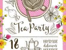 34 How To Create Tea Party Invitation Template Now for Tea Party Invitation Template