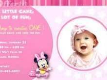 35 Creative Example Of Invitation Card For 1St Birthday in Photoshop for Example Of Invitation Card For 1St Birthday