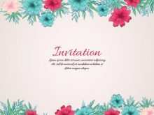 35 Customize Our Free Flower Invitation Template Vector With Stunning Design by Flower Invitation Template Vector