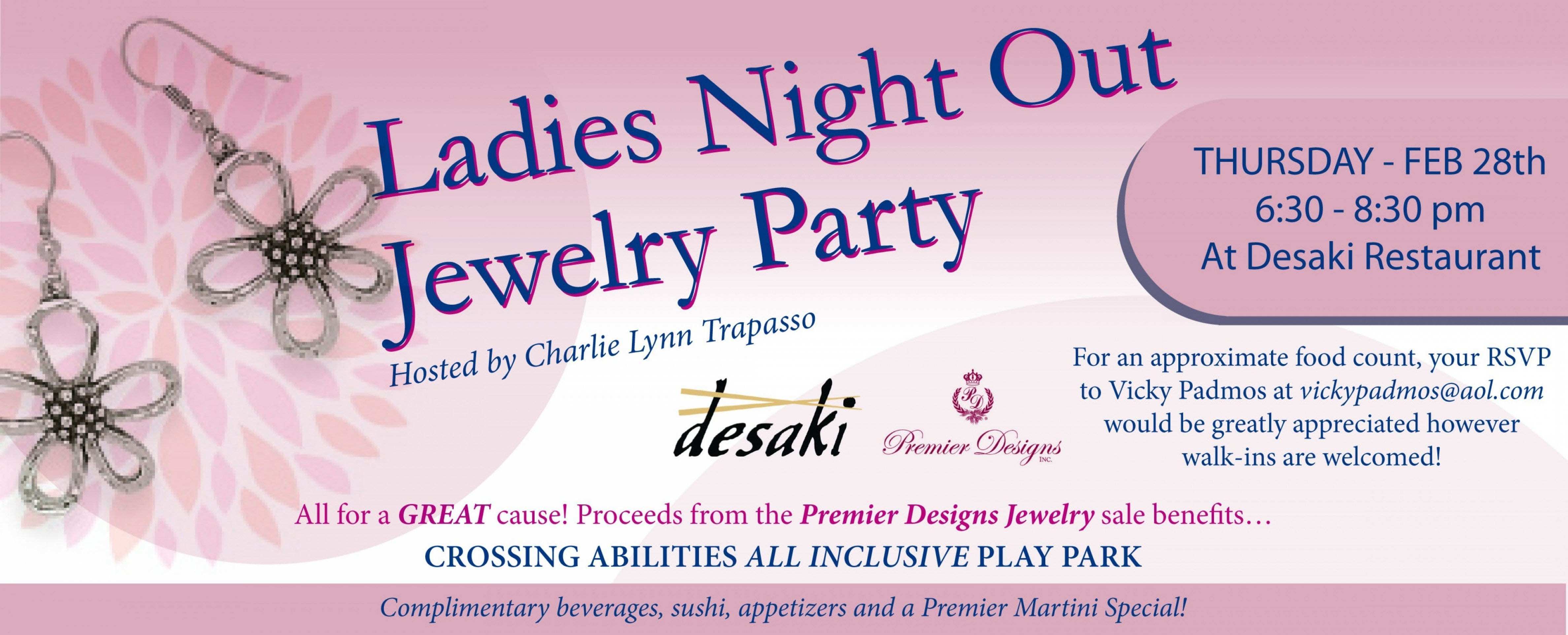 35 Customize Our Free Jewelry Party Invitation Template for Ms Word with Jewelry Party Invitation Template