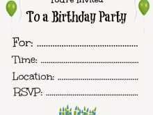 36 Customize Birthday Invitation Template Simple Download with Birthday Invitation Template Simple