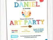 36 Report Paint Party Invitation Template Free PSD File for Paint Party Invitation Template Free