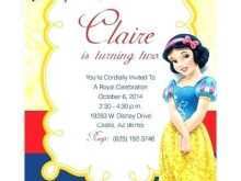 36 Visiting Snow White Birthday Invitation Template in Word with Snow White Birthday Invitation Template