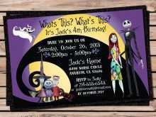 37 Adding Nightmare Before Christmas Birthday Invitation Template in Word by Nightmare Before Christmas Birthday Invitation Template