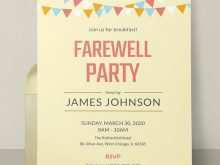 37 Create Farewell Party Invitation Template Download by Farewell Party Invitation Template