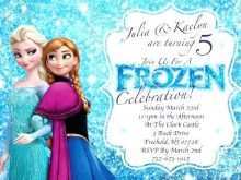 37 Creating Party Invitation Template Frozen in Word by Party Invitation Template Frozen