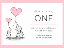 37 Free One Page Birthday Invitation Template in Word by One Page Birthday Invitation Template